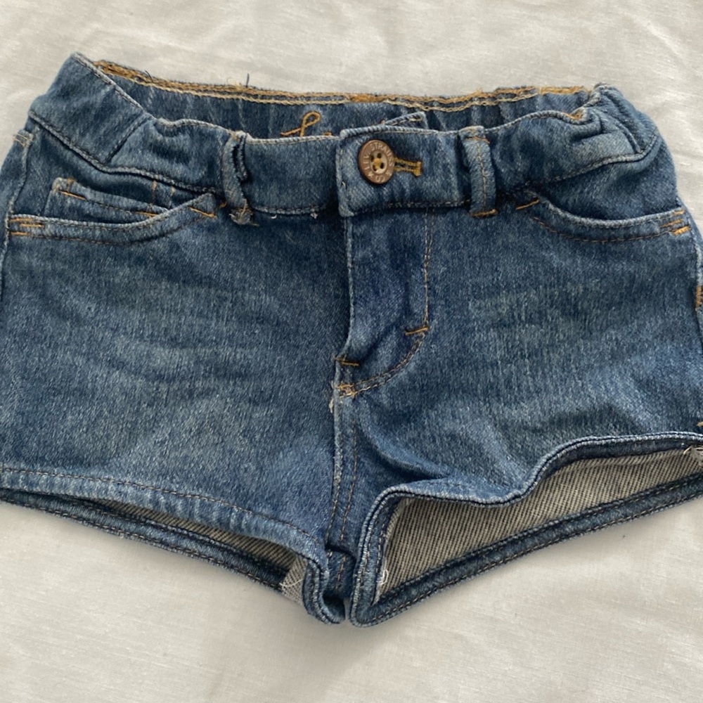 LEVIS Baby Girls Jean Shorts - size 18 months